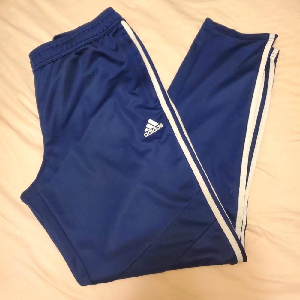 Blue Adidas Climacool XL Women's Athletic Sweatpant Joggers